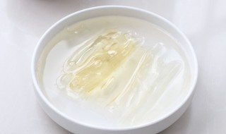 吉利丁片怎么泡 泡吉利丁片的方法
