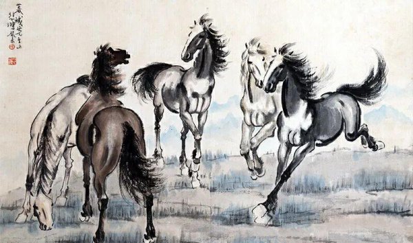 徐悲鸿的代表作品
