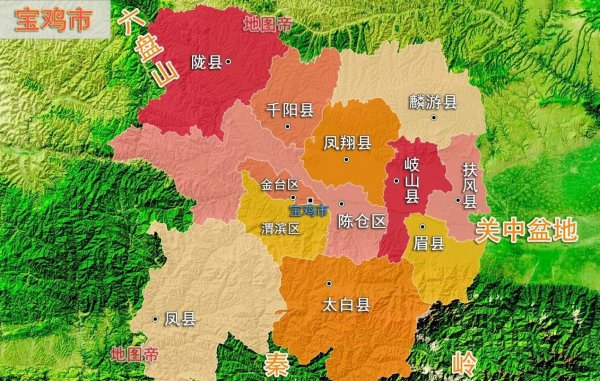 陕西省有多少个市和县