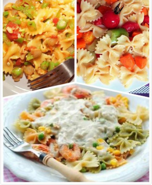 蝴蝶意面的简单做法