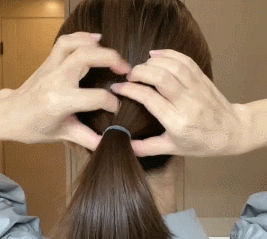 留长发的尴尬期怎么打理头发