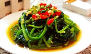 凉拌菠菜好吃的方法 如何做凉拌菠菜好吃
