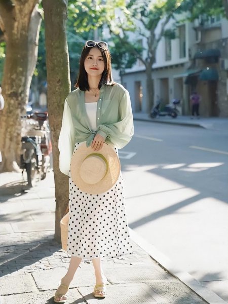 a字裙搭配什么上衣好看