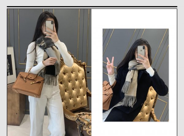 围巾的系法图解