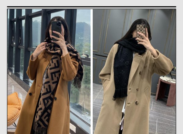 围巾的系法图解