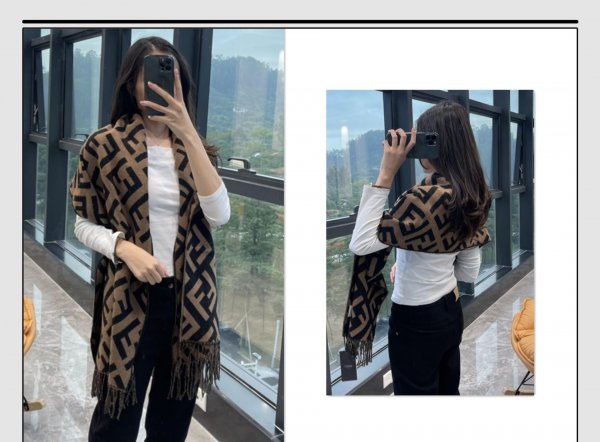 围巾的系法图解