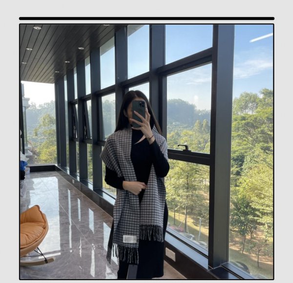 围巾的系法图解