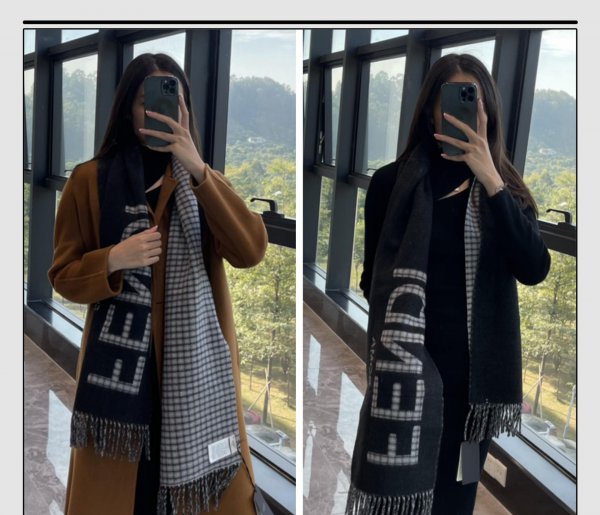 围巾的系法图解