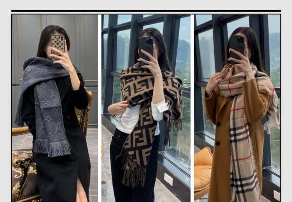 围巾的系法图解