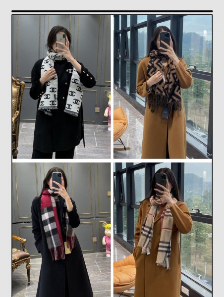 围巾的系法图解