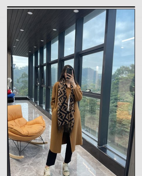 围巾的系法图解