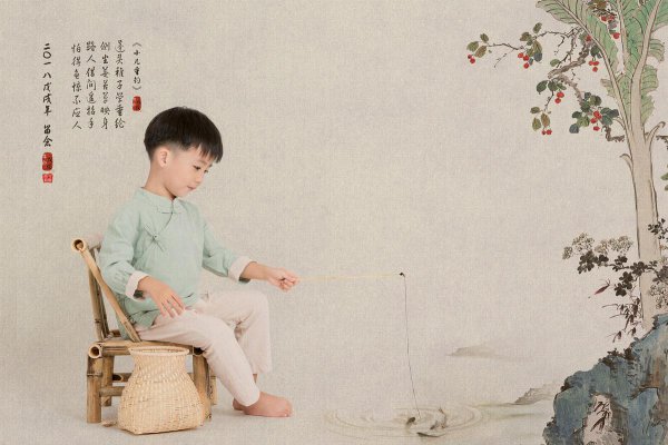 描写儿童天真可爱的诗句