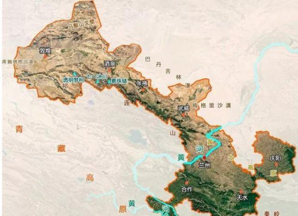 甘肃省面积多少平方公里