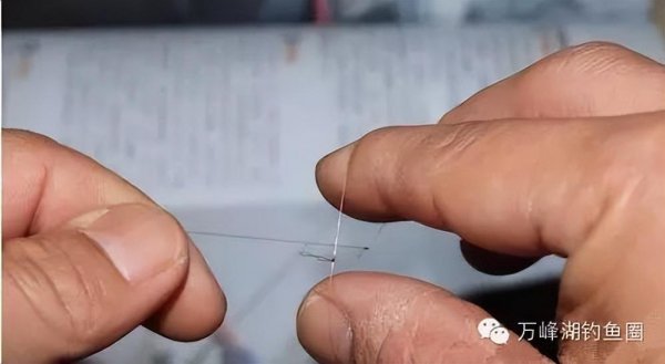鱼线与鱼竿正确绑法