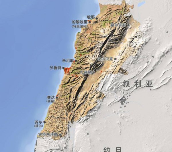 黎巴嫩人口面积介绍