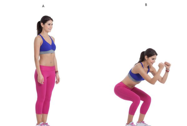 深蹲练的是什么部位