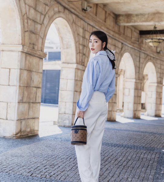 白裤子太透解决小窍门