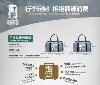 乘飞机随身行李箱尺寸要求 坐飞机携带的行李箱长宽高