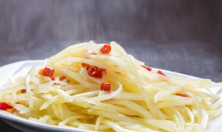 炒土豆丝放什么调料 炒土豆丝放哪些调料