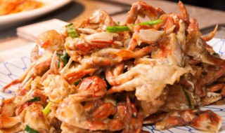 爆炒梭子蟹 梭子蟹炒螃蟹