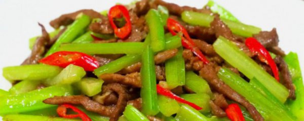 芹菜肉丝的家常做法