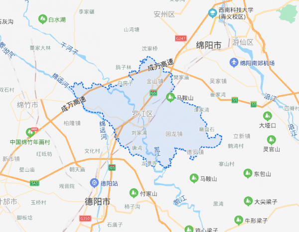 罗江县属于哪个市管辖