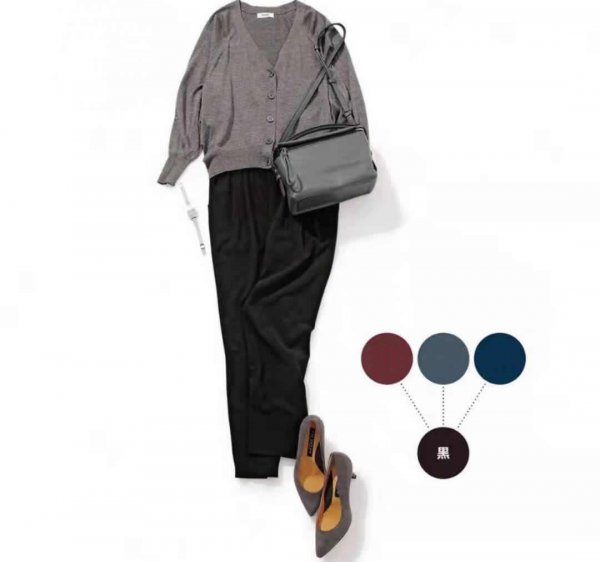 衣服颜色搭配表