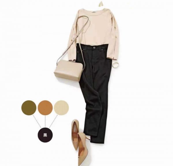 衣服颜色搭配表