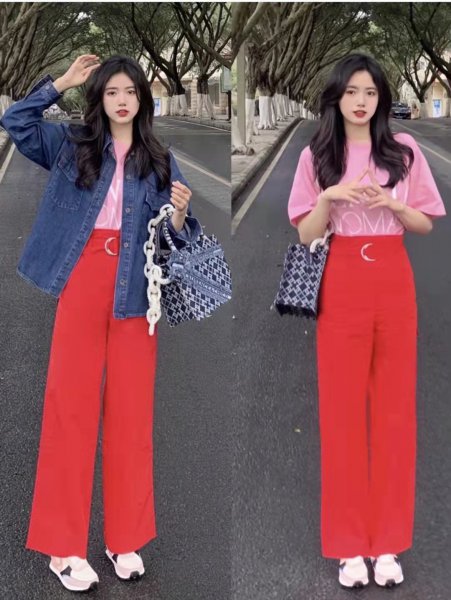 红色裤子配什么颜色最搭