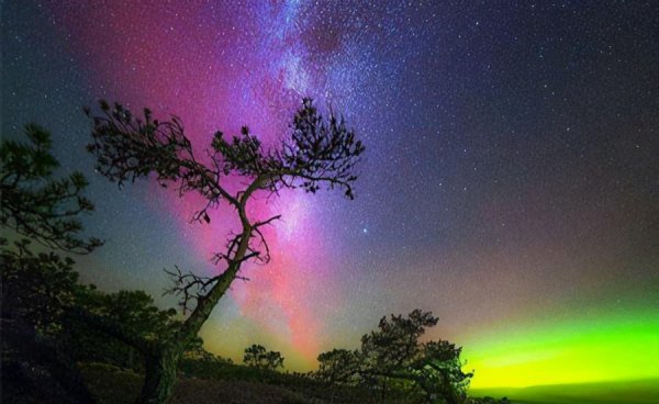 漠河极光几月份去看最好