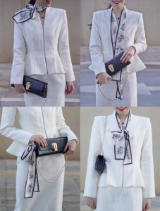 小丝巾最简单的三种系法 优雅又提升气质的丝巾系法