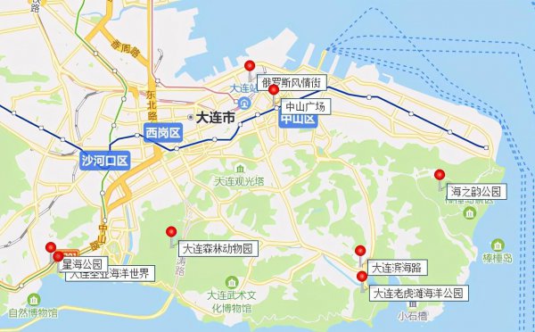 大连旅游必去十大景点