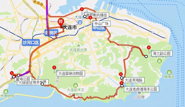 大连旅游必去十大景点