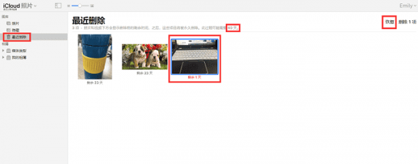 苹果手机怎么恢复永久删除的照片