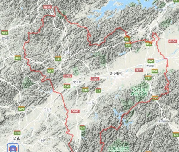 衢州有几个区几个市几个县