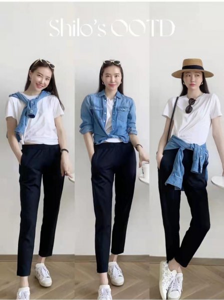 小脚裤适合穿什么鞋好看