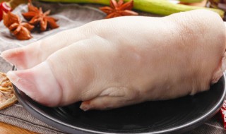 吃猪蹄的禁忌 猪蹄有哪些食用禁忌