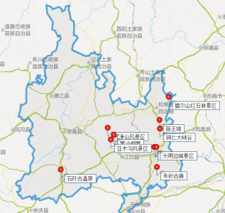 贵州铜仁最值得去的3个地方 铜仁自驾车旅游景点推荐