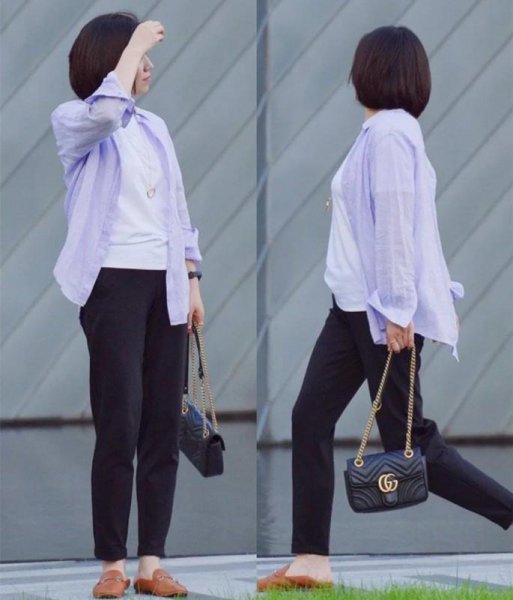 胖人穿什么裤子好看显瘦