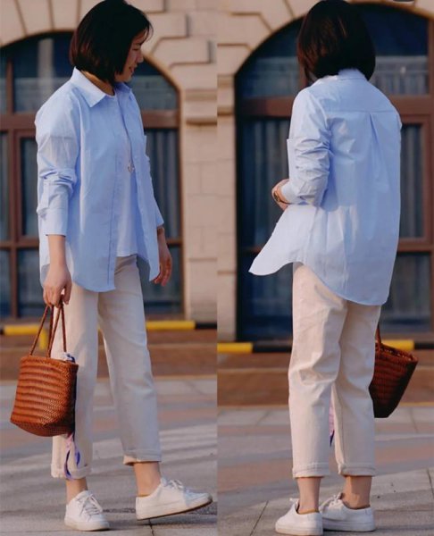 胖人穿什么裤子好看显瘦