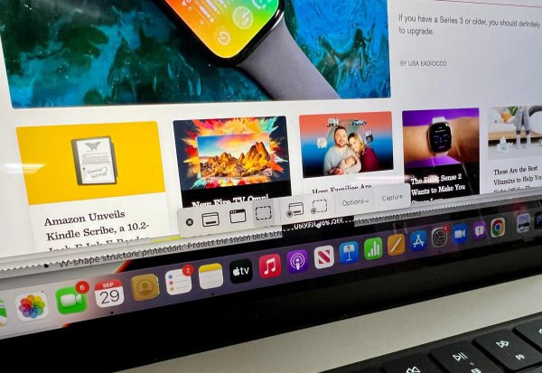 苹果macbook如何截屏