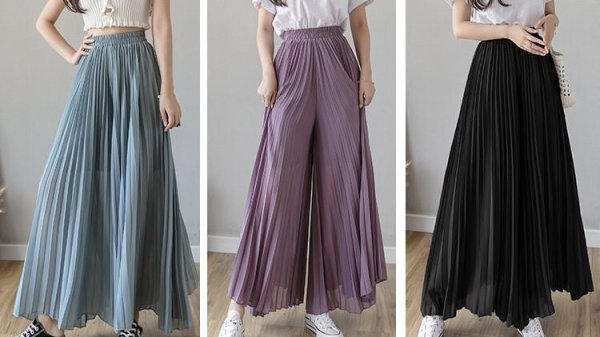 裤裙搭配什么上衣图片