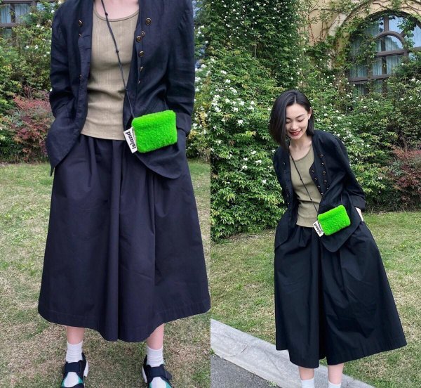 裤裙搭配什么上衣图片