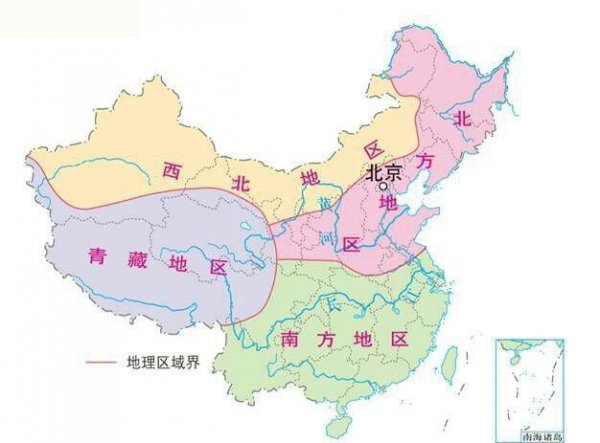 甘肃属于西北地区吗