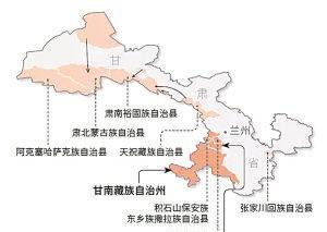 甘肃属于西北地区吗
