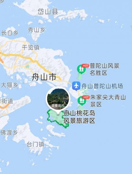 桃花岛风景区在哪里