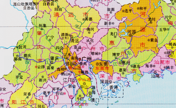 东莞有几个镇分别是哪里