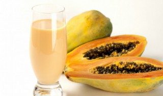 木瓜奶怎么做 木瓜奶的做法