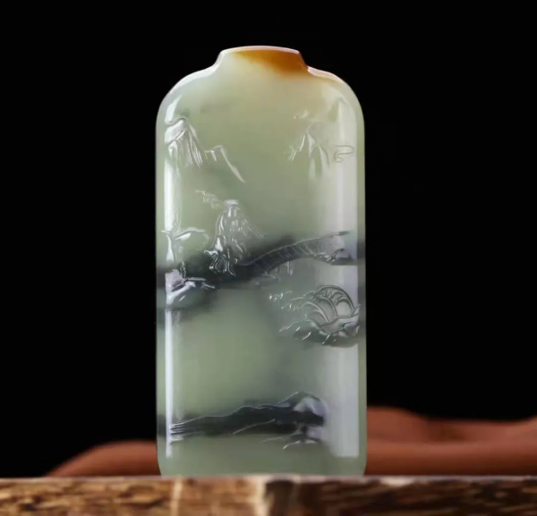 青花籽料有收藏价值吗