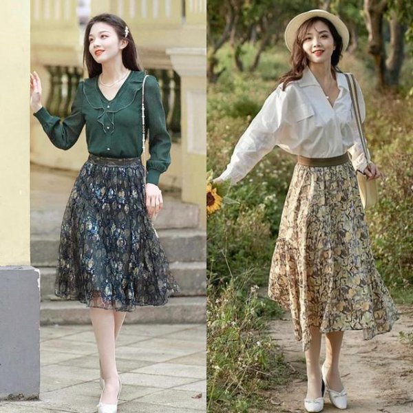 比较女人味的裙子款式图片